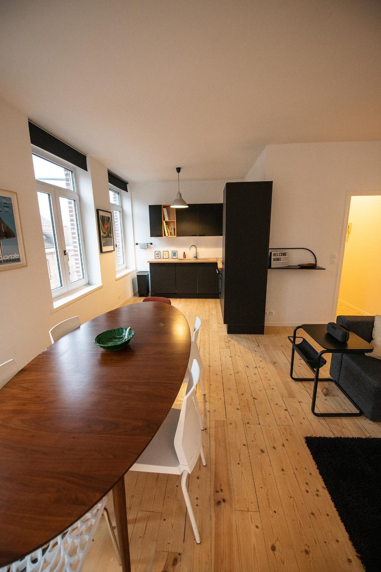 T3 Lumineux Au Coeur De Moulins Garage 2 Places Lille Zewnętrze zdjęcie